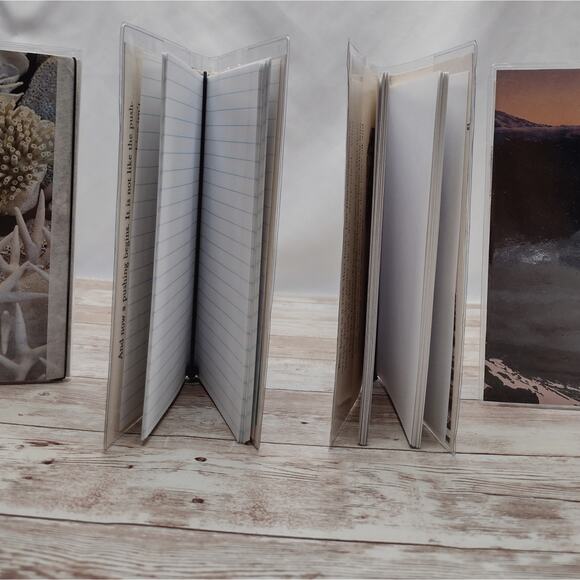 Animal Themed Small Travel Journals with Slip Covers, Handmade Small Notebook - Picture 6 of 8